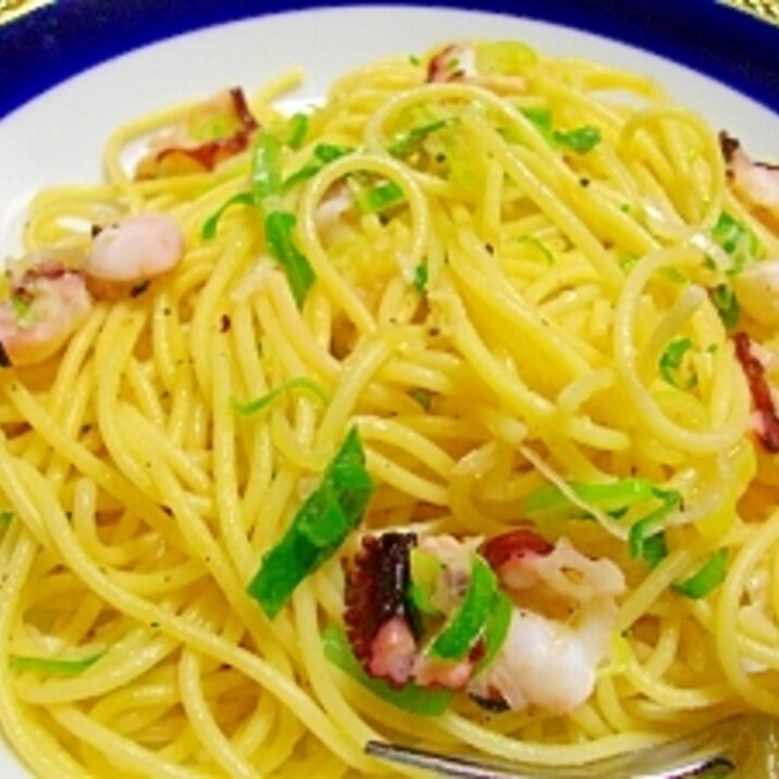 ねぎタコ パスタ レシピ 作り方 By ぎにゅ 楽天レシピ ねぎタコ パスタ レシピ 作り方 By ぎにゅ 楽天レシピ